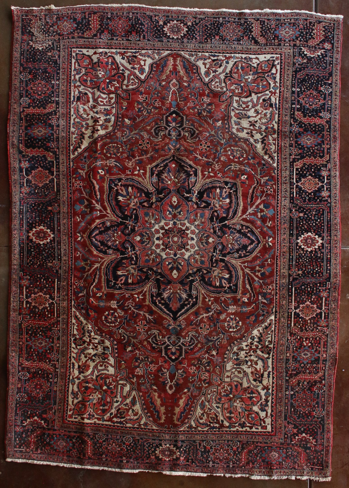 Antique Persian Heriz