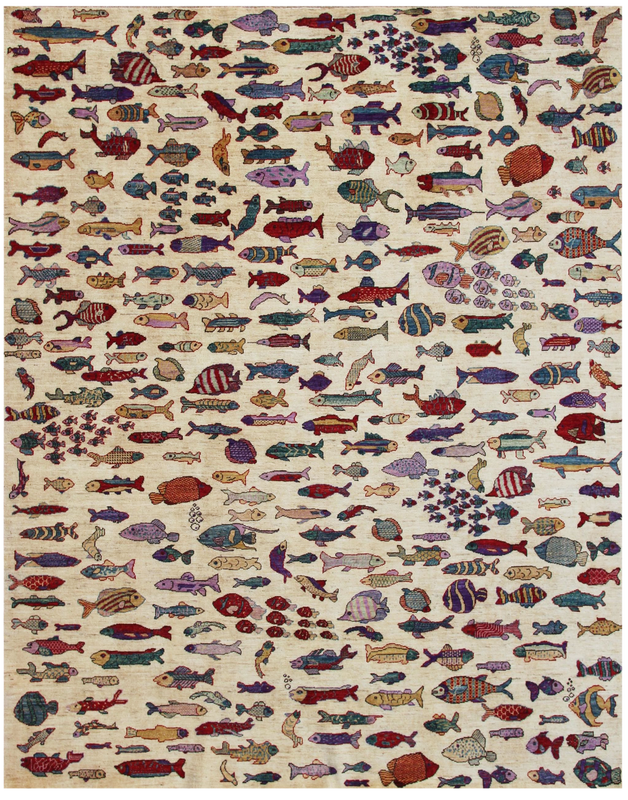 Folk Art Fish Design