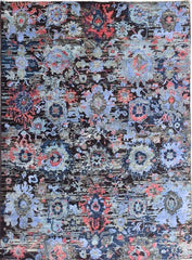 Modern Design Silk and Wool