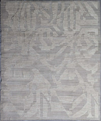 Modern Silk and Wool Barjasta Design