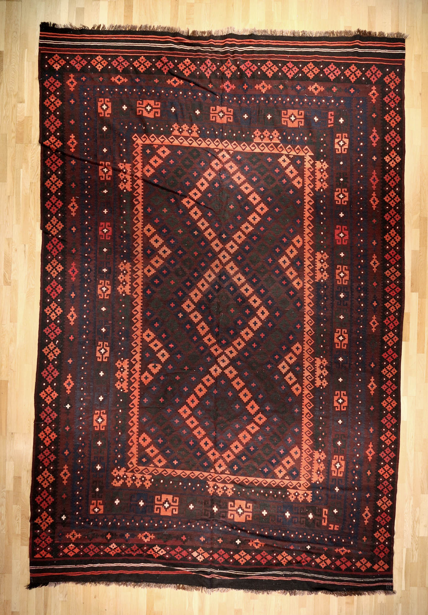 Antique Maimana Kilim