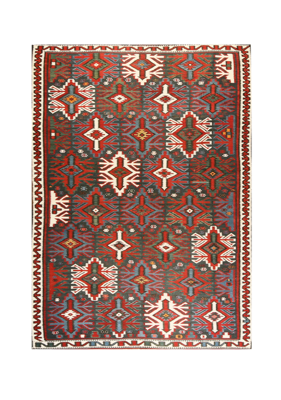 Antique Kuba Kilim