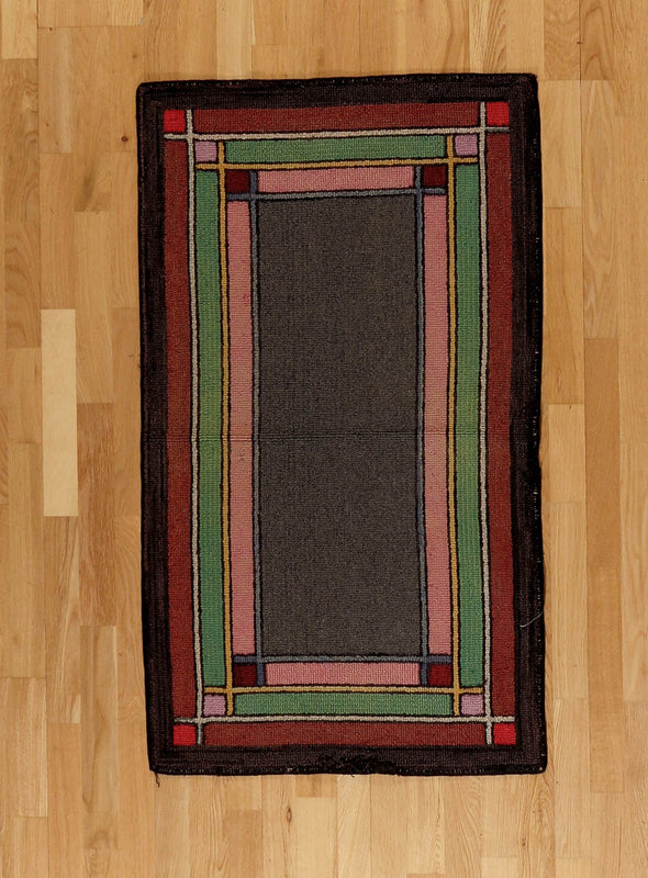 Antique Nova Scotia Hook Rug