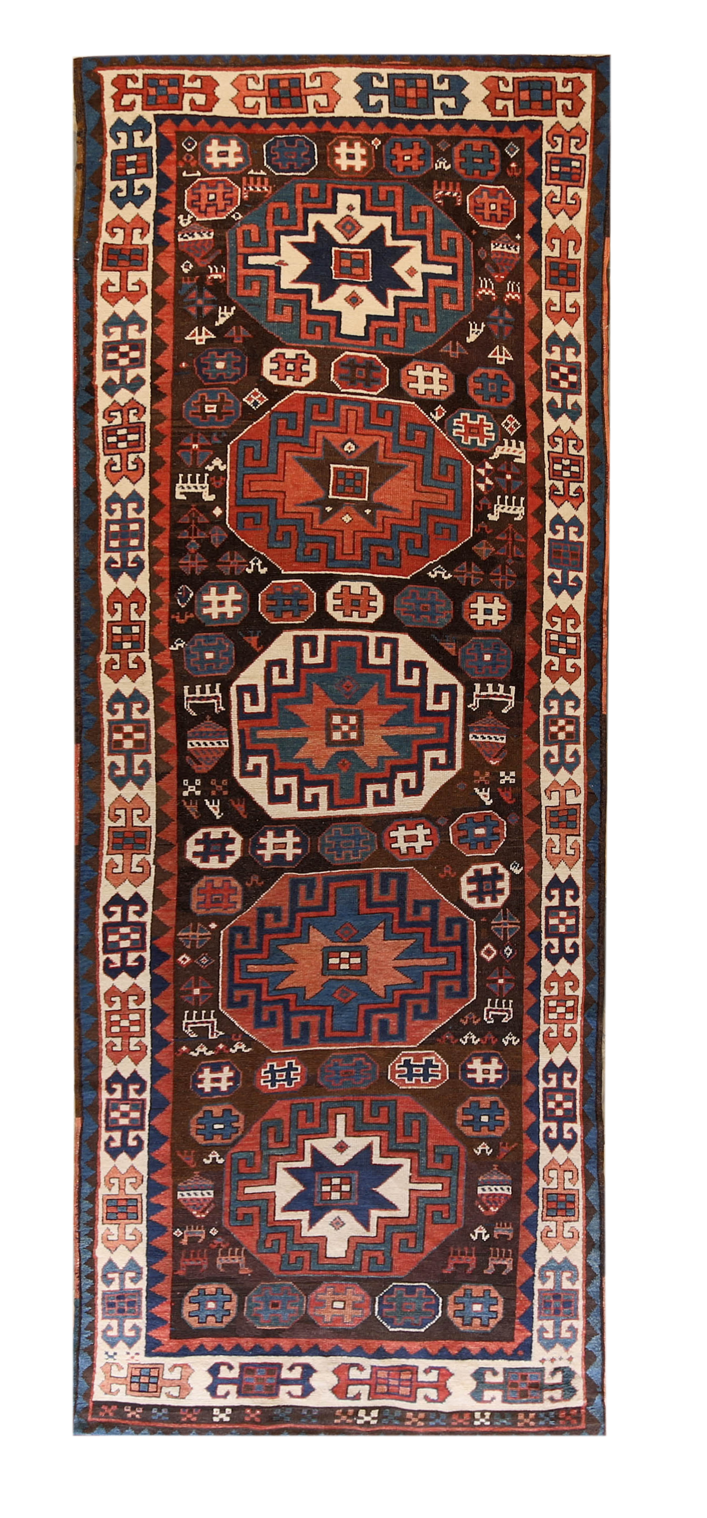 Antique Moghan Kazak